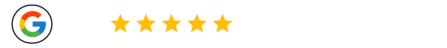 Google rating 5.0 stars from 50 reviews